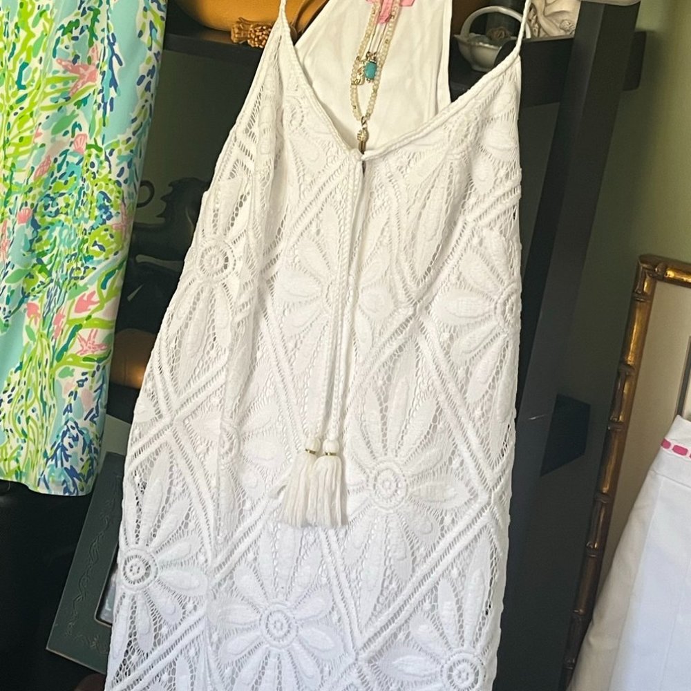 Lily Pulitzer White Resort Sundress